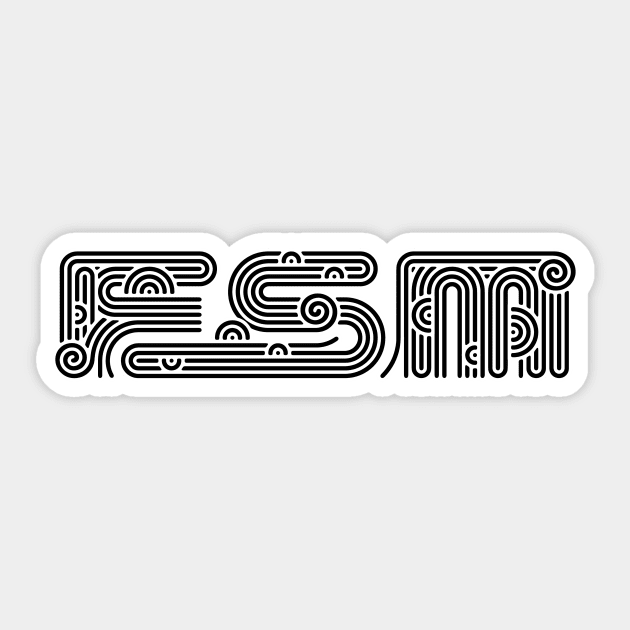 F S M Sticker by Penkin Andrey